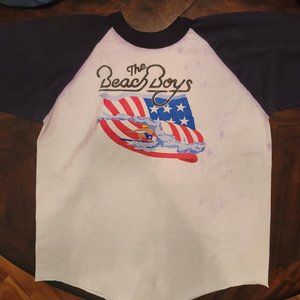 Vintage Beach Boys concert tee shirt 1980's
